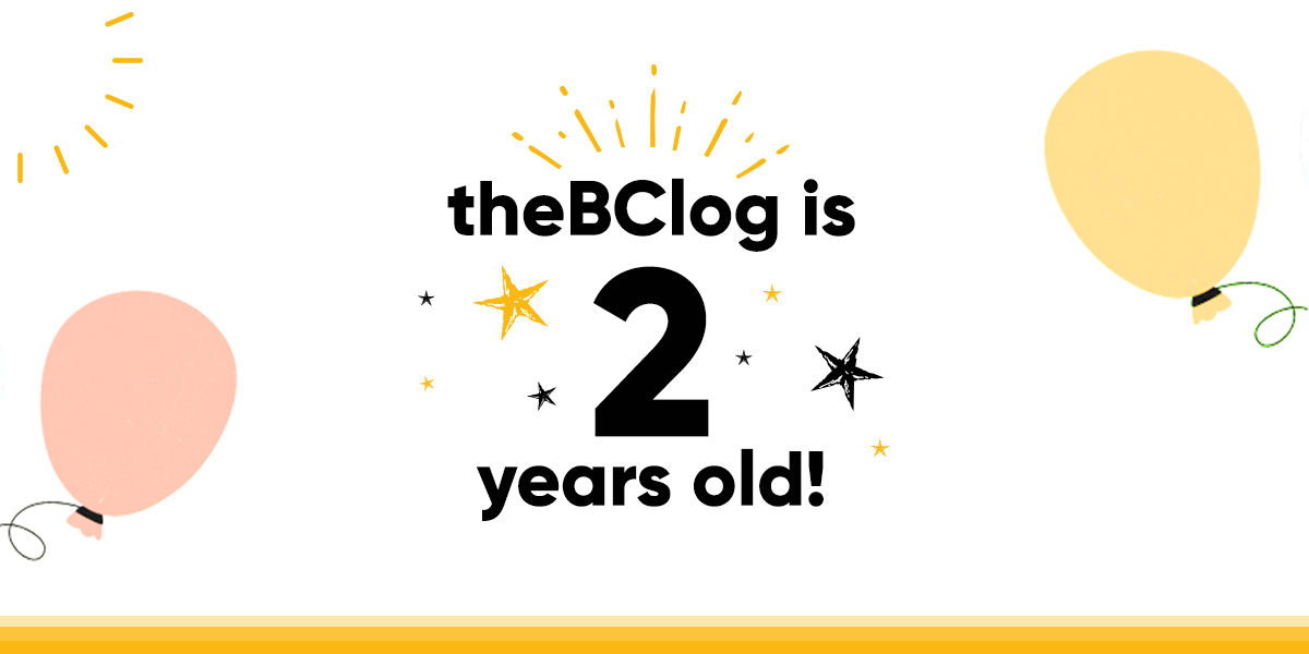 We have been reading and writing together for two years now. theBClog is 2 years old!